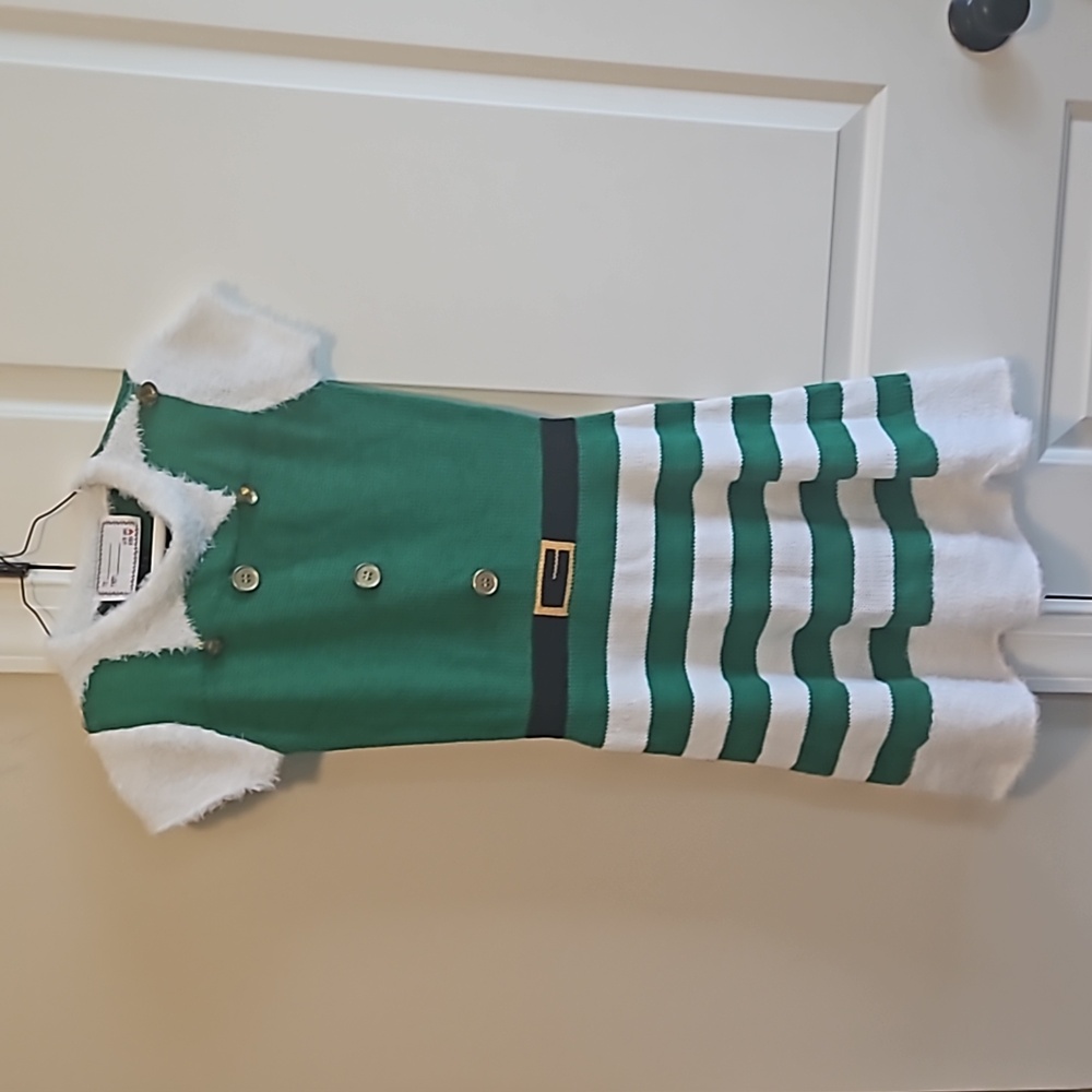 with love Derek holiday sweater dress sz s elf dress